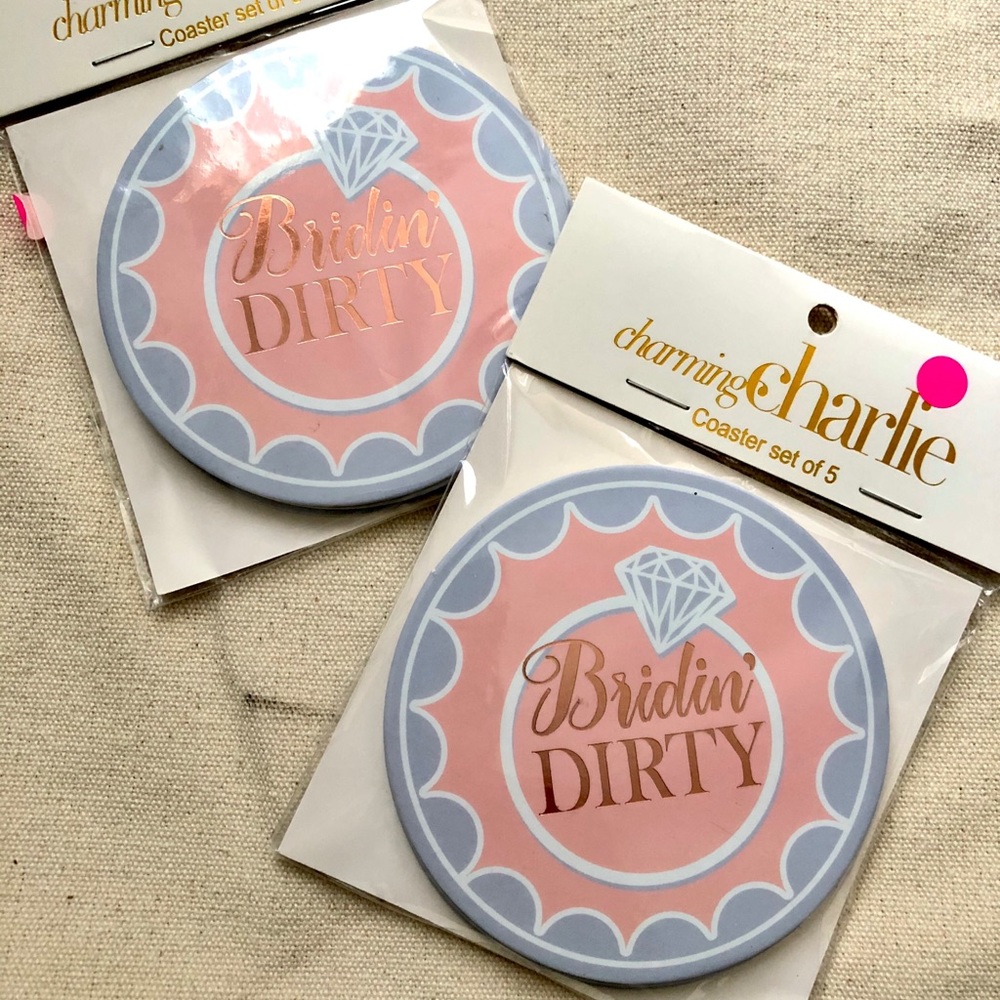 “Bridin’ Dirty” Coasters